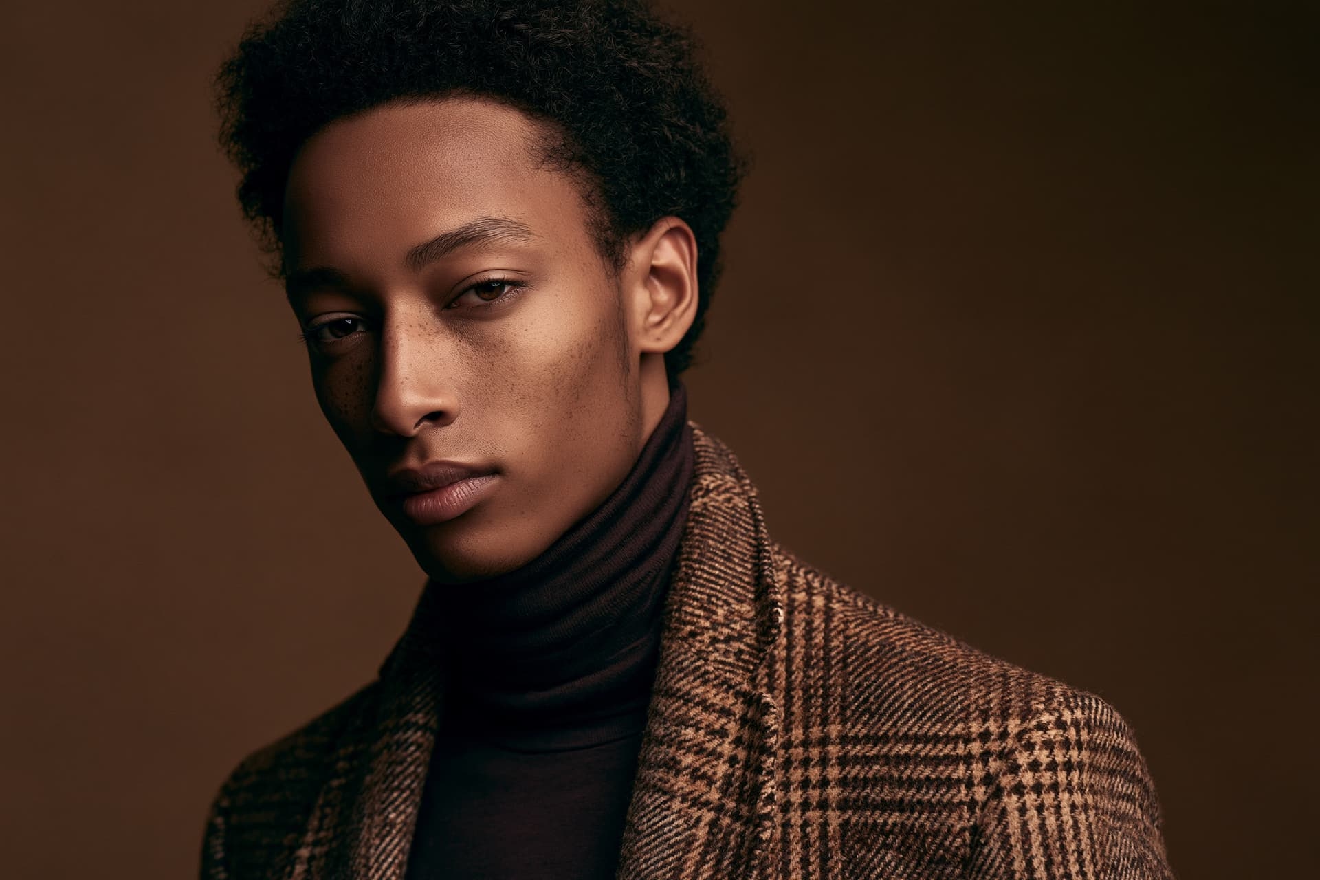 Editorial portrait photographer USA — studio-style session