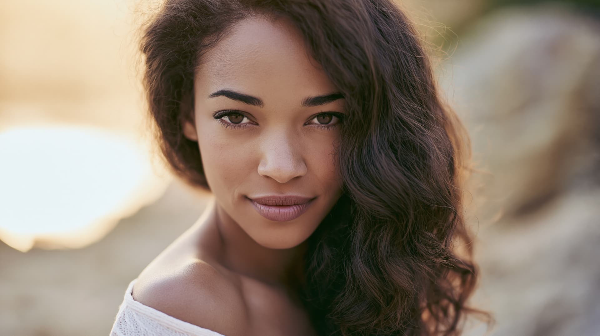 Close-up portrait photography USA — soft natural light
